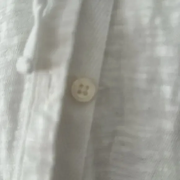 J.Jill Women’s Cardigan Linen Blend Hooded Summer Beach Vacation Travel Resort - Picture 4 of 9